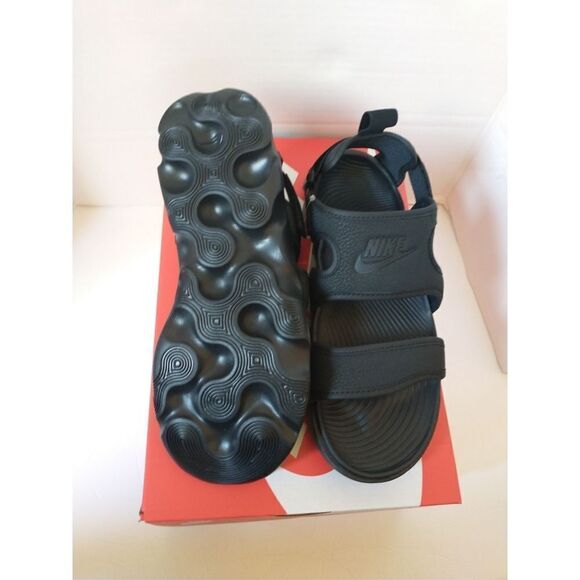 New! NIKE Women's Owaysis Sport Black Sandals Shoes Open-Toe Size 9 - Picture 9 of 12